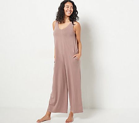Anybody Petite Cozy Knit Luxe Jumpsuit with Band Detail
