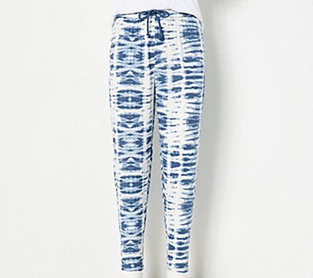 AnyBody Print and Solid Gauze Jogger