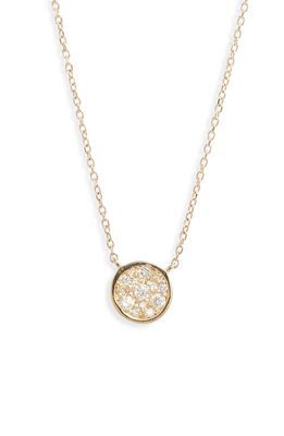 Anzie Cleo Diamond Pendant Necklace in Gold