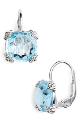 Anzie Dew Drop Earrings in Blue Topaz