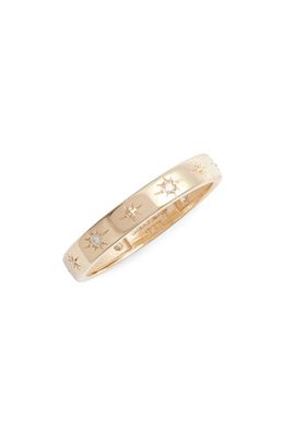 Anzie x Mel Soldera Celestial 14K Gold & Diamond Eternity Ring in Gold/Diamond