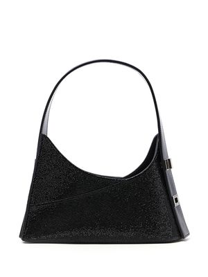 APEDE MOD crystal-embellishment shoulder bag - Black