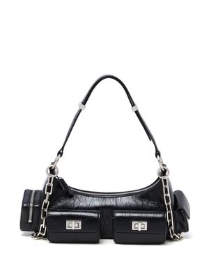 APEDE MOD Frog Boom leather bag - Black