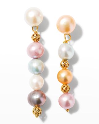 Aperol Pearl Earrings