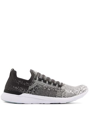 APL: ATHLETIC PROPULSION LABS mélange-effect lace-up sneakers - Grey