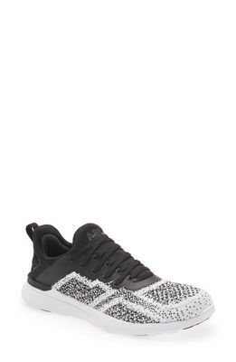 APL TechLoom Tracer Knit Training Shoe in Black /White /Ombre