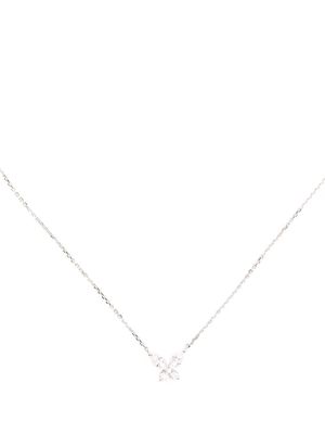 APM Monaco Butterfly silver-plated necklace