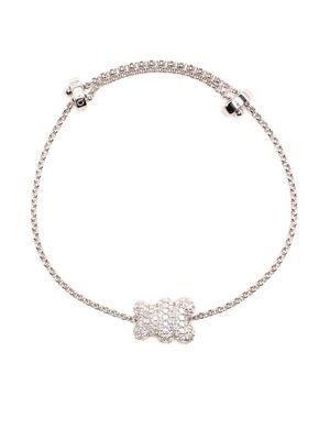 APM Monaco teddy bear motif delicate bracelet - Silver