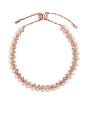 APM Monaco Up And Down pearl-embellished bracelet - Gold