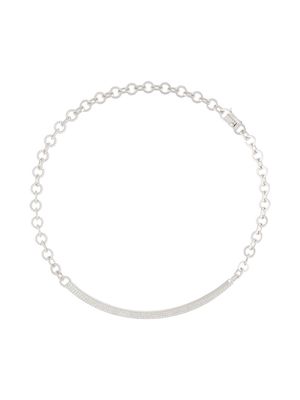 APM Monaco Yacht Club round chain necklace - Silver