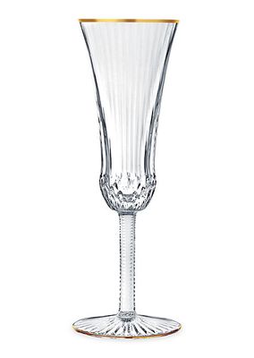 Apollo Filet Or Crystal Champagne Flute