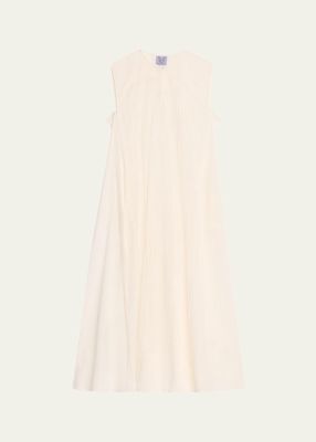 Apolonia Semi-Sheer Cotton Maxi Dress