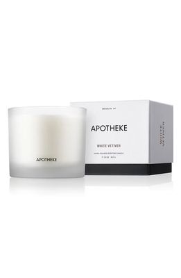 APOTHEKE 3-Wick Candle in White Vetiver
