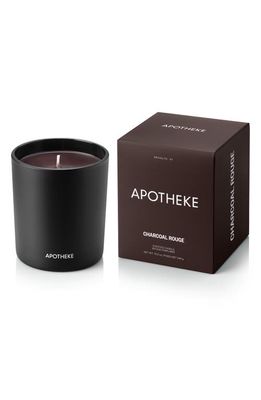 APOTHEKE Charcoal Rouge Classic Scented Candle in Black