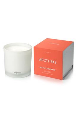 APOTHEKE Sea Salt Grapefruit 3-Wick Scented Candle 