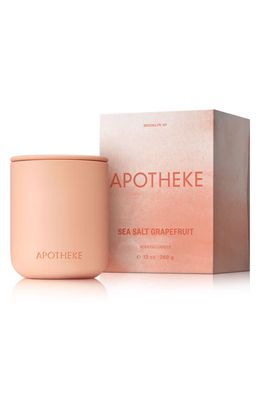 APOTHEKE Sea Salt Grapefruit Candle in Pink