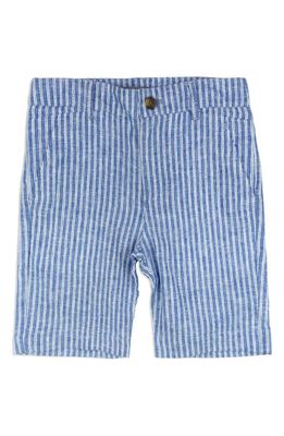 Appaman Kids' Linen & Cotton Trouser Shorts in Cabana Stripe