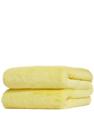 Apparis Brady faux fur blanket - Yellow