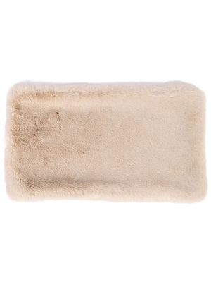 Apparis Cecily faux fur cushion cover - Neutrals