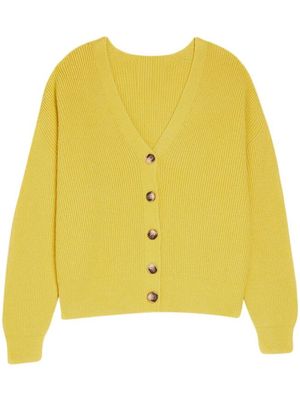 Apparis chunky-knit cardigan - Yellow