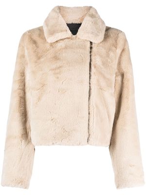 Apparis Darby faux-fur jacket - Neutrals
