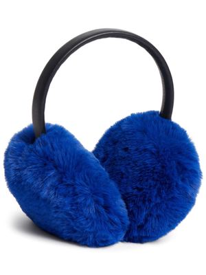 Apparis Esme faux-fur ear muffs - Blue