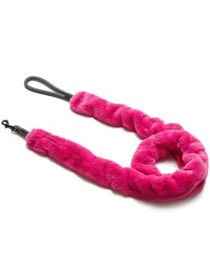 Apparis faux-fur leash cover - Pink