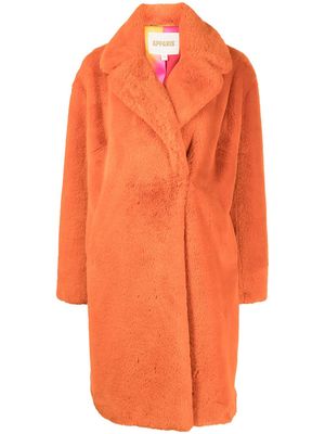Apparis Imani faux-fur coat - Orange
