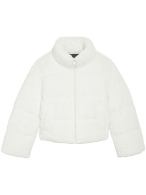 Apparis Lana funnel-neck puffer jacket - White