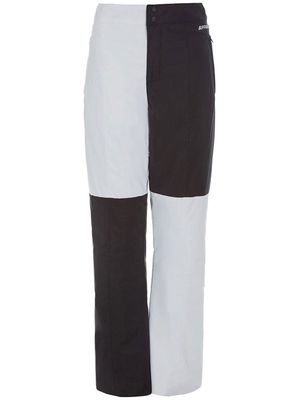 Apparis logo-print two-tone trousers - White