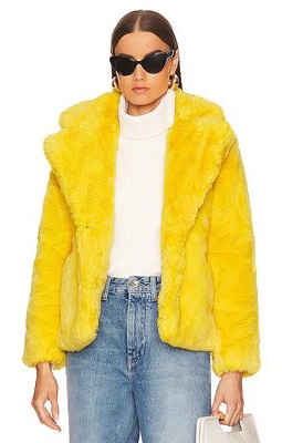 Apparis Milly Jacket in Yellow