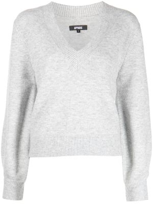 Apparis Moira V-neck sweater - Grey