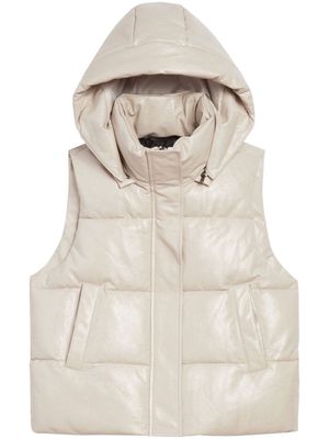 Apparis padded hooded gilet - Neutrals