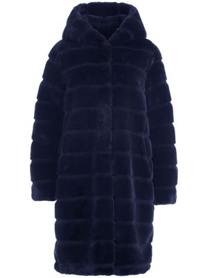 Apparis padded zipped-up coat - Blue