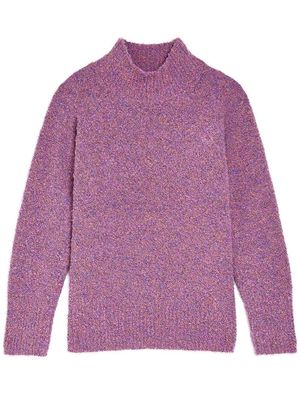 Apparis roll-neck knit jumper - Purple