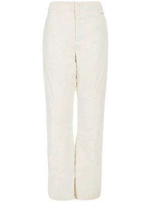 Apparis straight-leg ski trousers - White