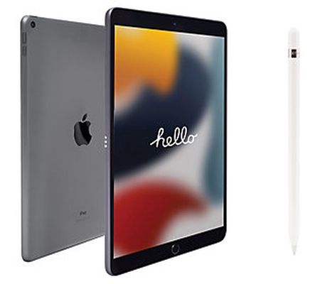 Apple iPad 10.2" 256GB Wi-Fi with Apple Pencil