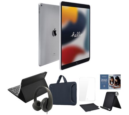 Apple iPad 10.2" 9th Gen 256GB Wi-Fi w/ Voucher and Accessories