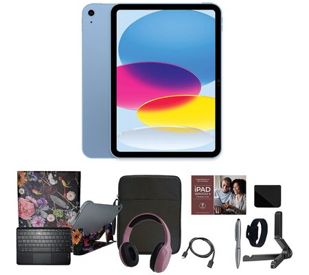 Apple iPad 10.9" 64GB Gen 10 Wi-Fi w Voucher and Accessories
