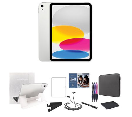 Apple iPad 10.9 64GB Gen 10 Wi-Fi w/ Voucher& Accessories