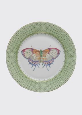 Apple Lace Dessert Plate with Butterfly Center