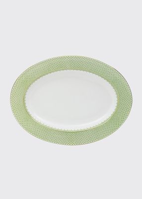 Apple Lace Oval Platter