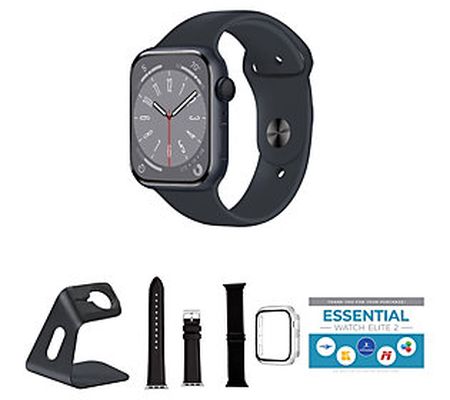 Apple Watch SE 2nd Gen 40mm S/M GPS Smartwatch w/ Accessories