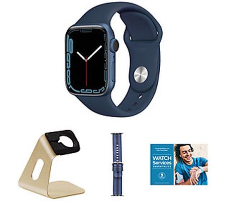 Apple Watch Series 7 45mm GPS Smartwatch with Accessories