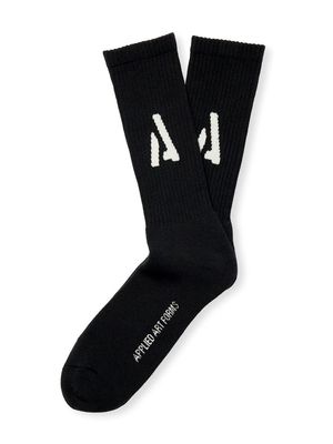 Applied Art Forms x decka UU2-1 cotton socks - Black