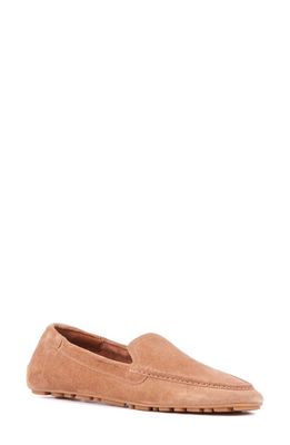 Aquatalia Qaitlin Moc Toe Slip-On Shoe in Whiskey