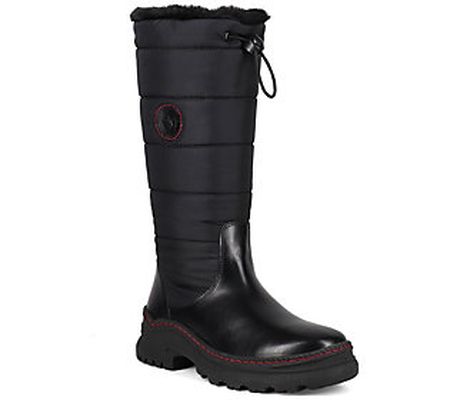 Aquatherm Canada Black Red Winter Boot-Adie