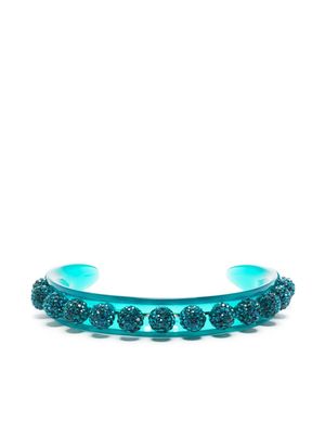Aquazzura Disco Darling gemstones bracelet - Blue