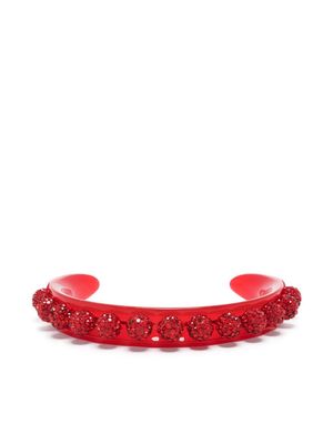 Aquazzura Disco Darling gemstones bracelet - Red