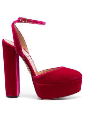 Aquazzura So High Plateaus 140mm sandals - Pink